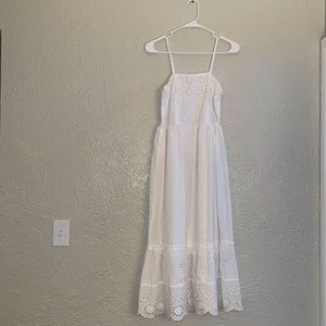 White Midi Dress
